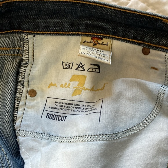7 For All Mankind Bootcut Jeans - Picture 3 of 5